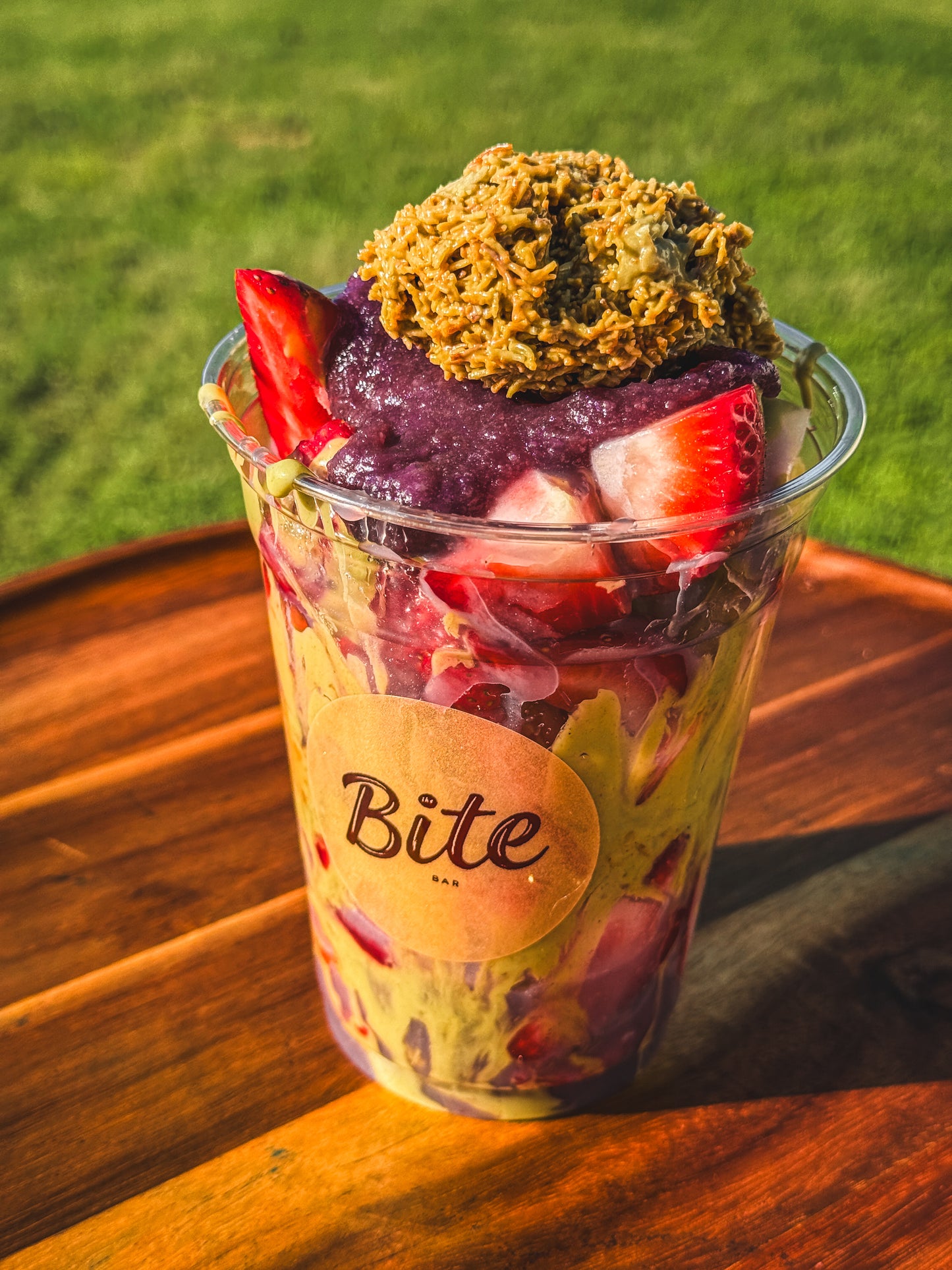 Ube Strawberry Dubai Cup