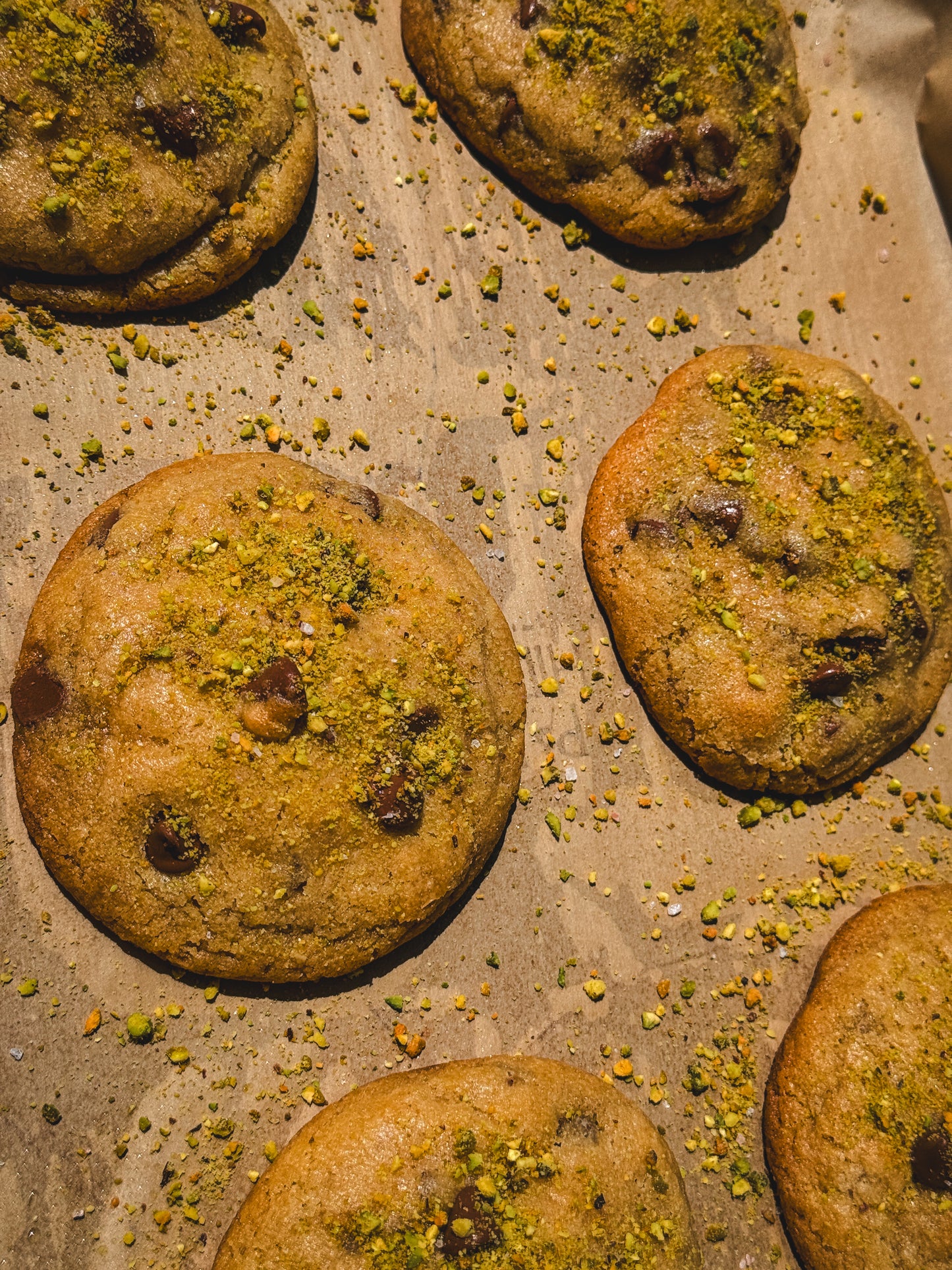 Dubai Chocolate Chip Cookie