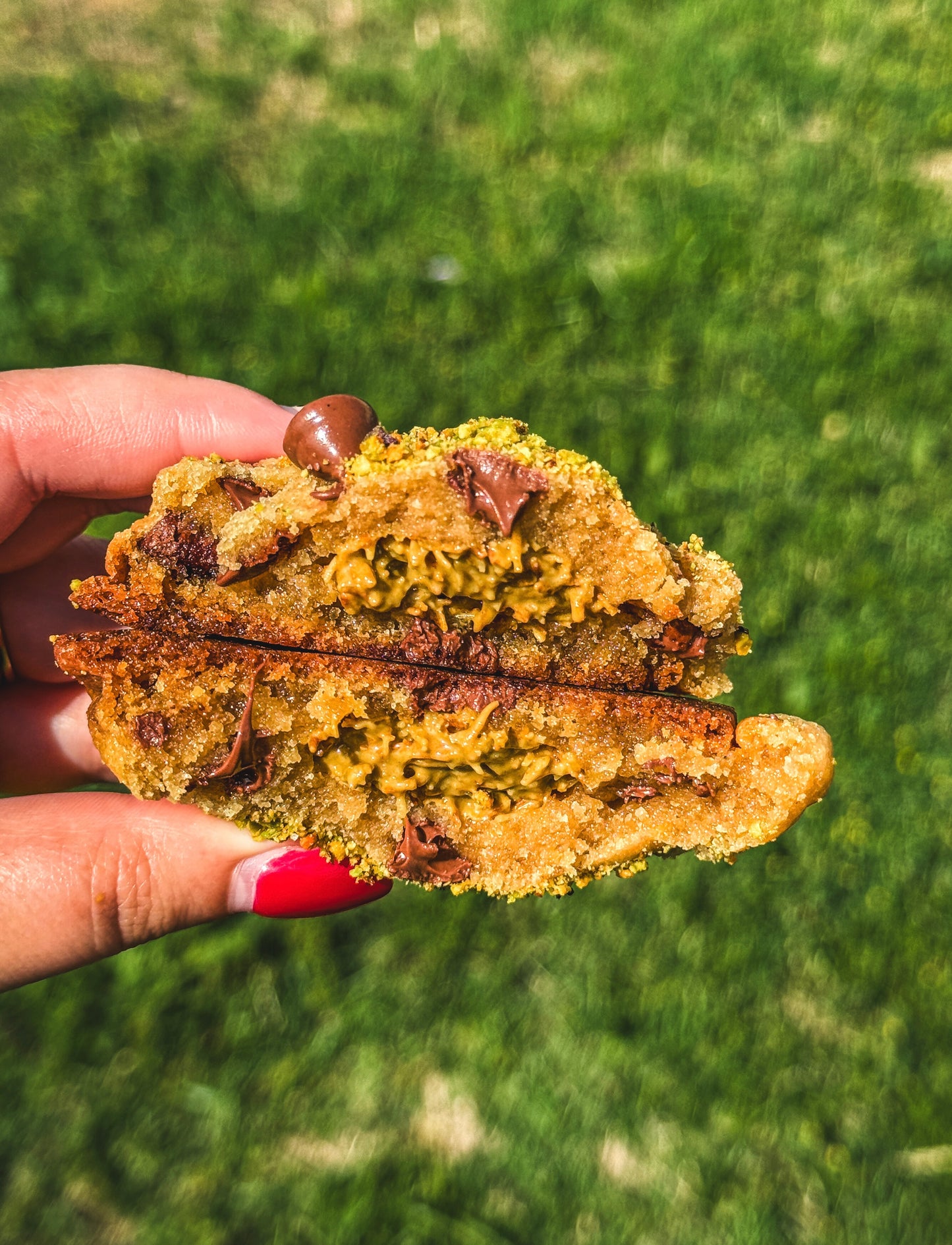 Dubai Chocolate Chip Cookie